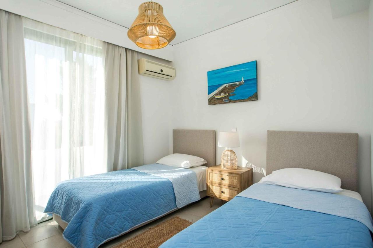 Beachfront Villa Rhodes Seashell Gennadi Exteriér fotografie