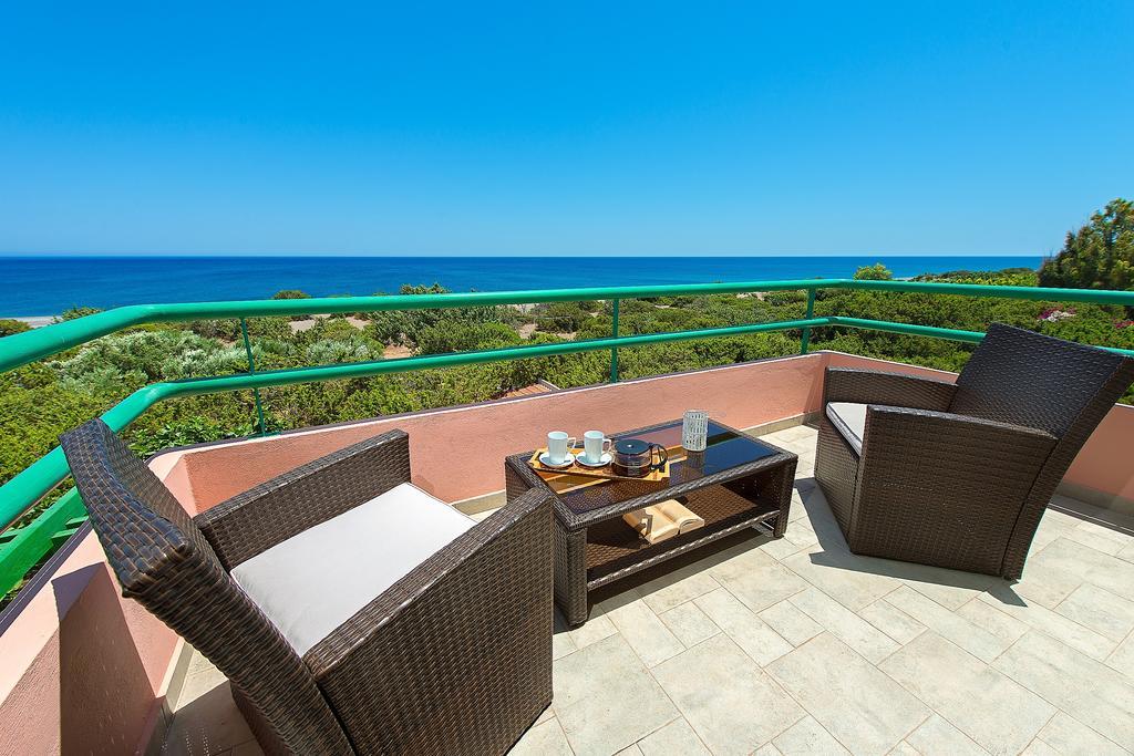 Beachfront Villa Rhodes Seashell Gennadi Exteriér fotografie